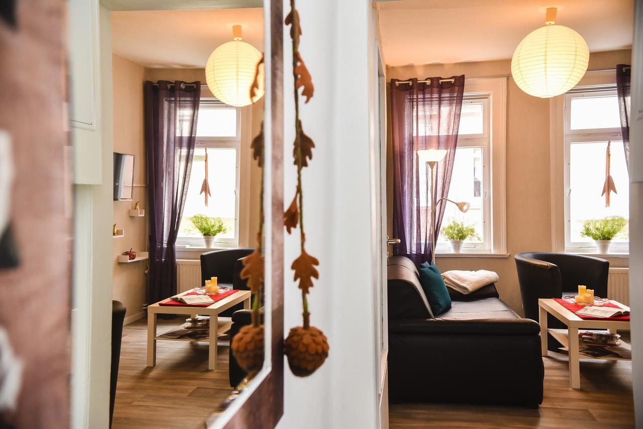 Ferienwohnung Schwarz & Weiss Eisenach Exterior foto